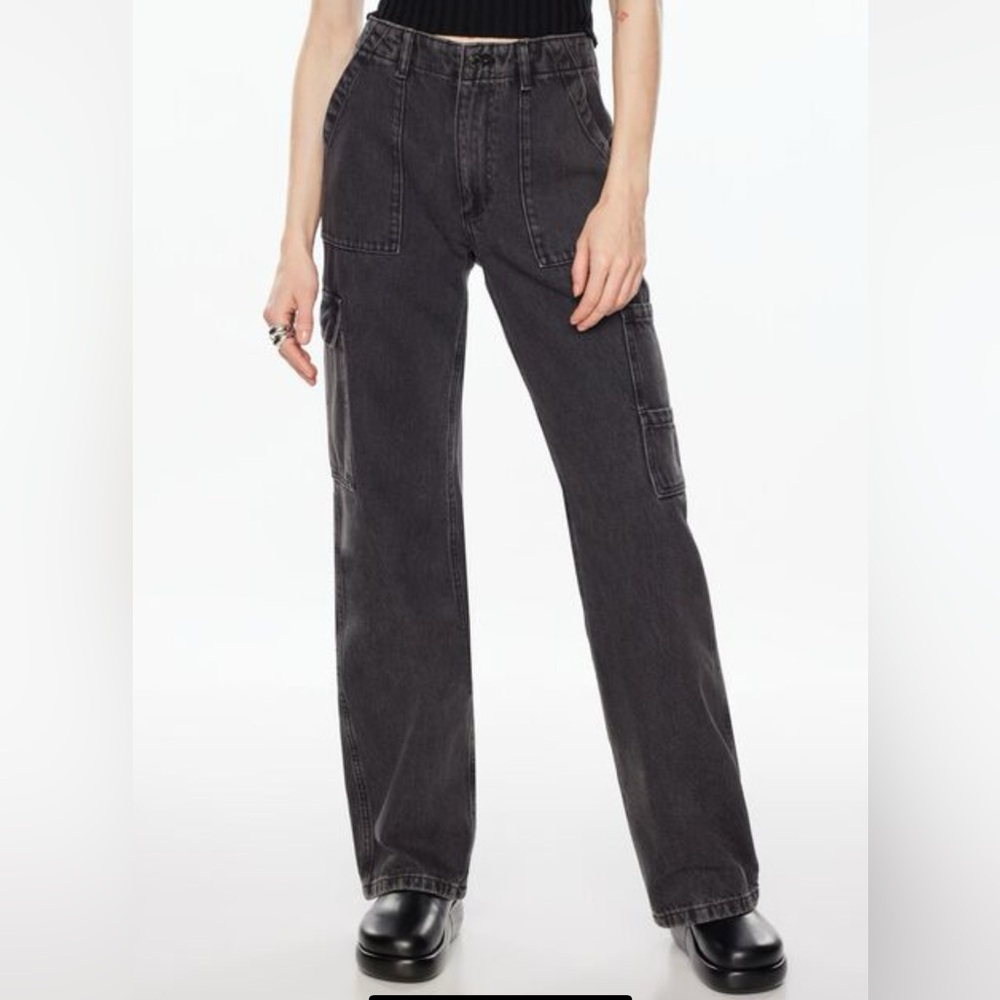 Dynamite Irina Straight Cargo Pants